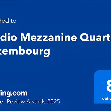 Studio Mezzanine Quartier Luxembourg Free Netflix パリ エクステリア 写真